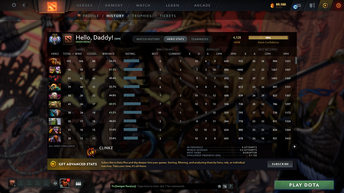 Ancient III - MMR: 4128 - Behavior: 8374 - Communication - 5953 - Shadowfiend Arcana - Few Immortals - Quick Que - Mainpool Account - Secure!