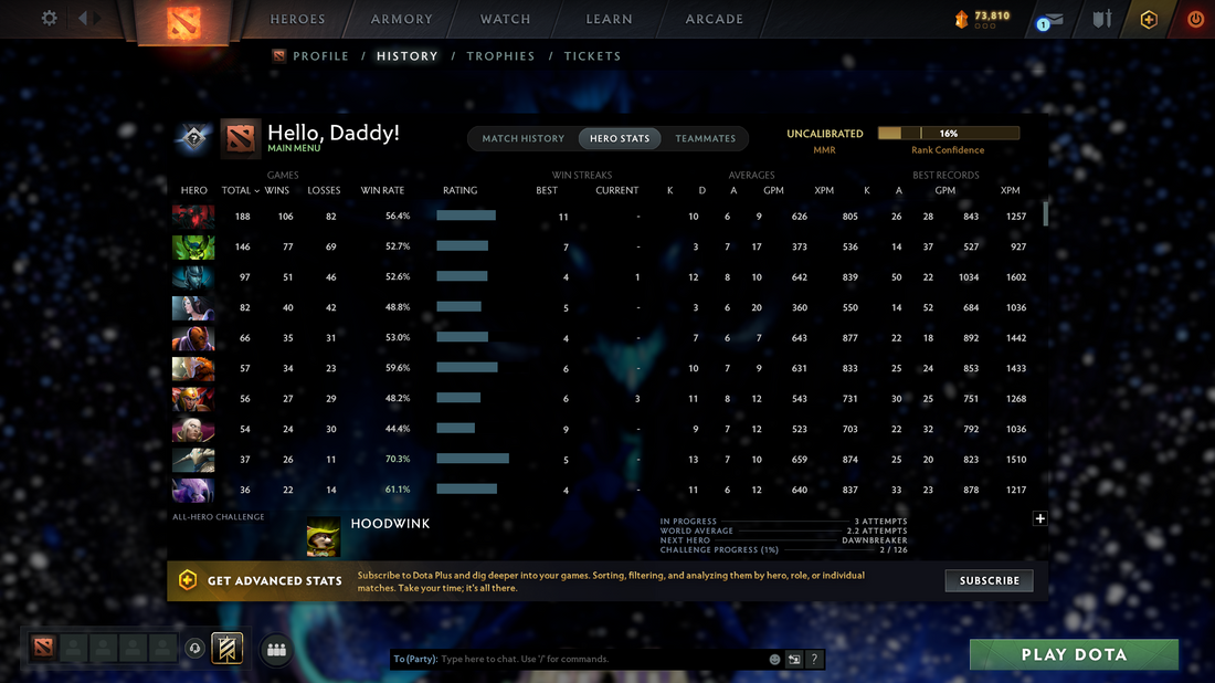Archon V | MMR: 2885 | 3 Arcanas: Shadowfiend, Legion, Rubick | Meurta Cache | Mainpool 3000+ Hours | Many Immortals | Creep Skin