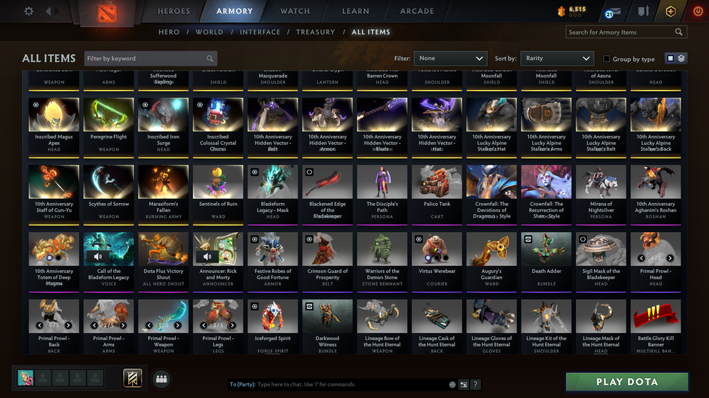 Immortal Account | 5.8K MMR | 11843 Behavior | Lina & Juggernaut Arcana | Extremely Stacked Inventory | Many Immortals | 4882 Commends | Trophy Level 112 | 10K Hours | Full Access