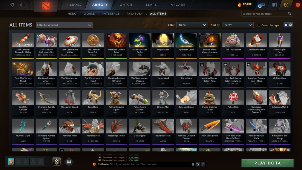 Immortal Account | 5.6K MMR | 9367 Behavior | Shadow Fiend Arcana | Pudge & Anti-Mage Persona | Immortals & Sets Included | 2025 Account | Full Access