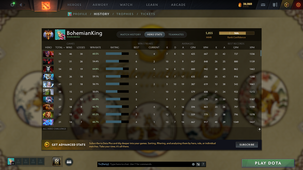 Dota 2 Immortal Account – 5855 MMR | 10,017 Behavior | 6,019 Communication | Vengeful Spirit Arcana + Pudge Persona | Mainpool | 2022