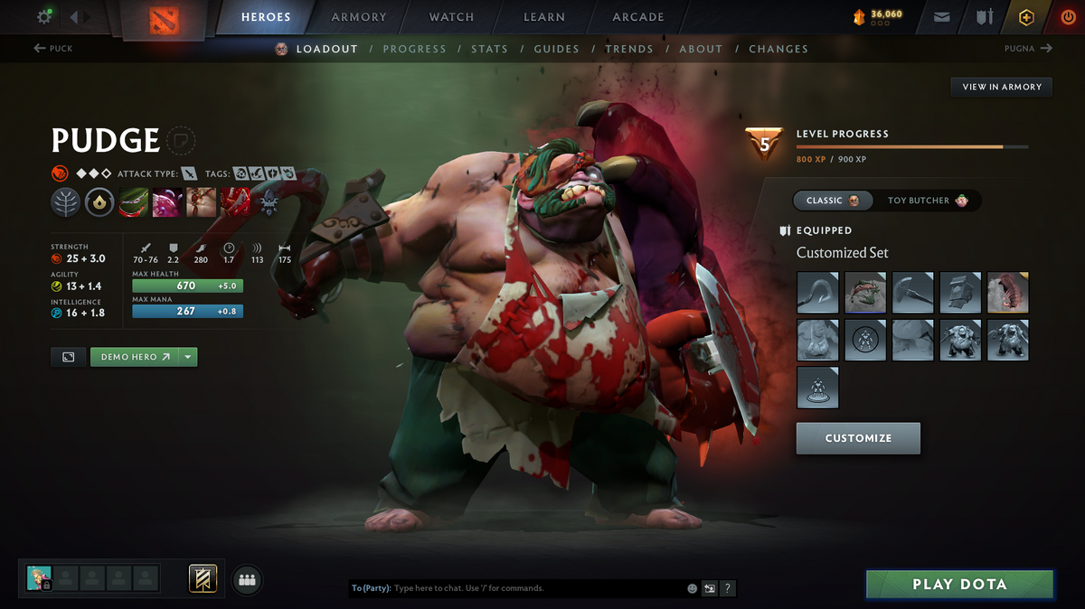 Dota 2 Immortal Account – 5855 MMR | 10,017 Behavior | 6,019 Communication | Vengeful Spirit Arcana + Pudge Persona | Mainpool | 2022