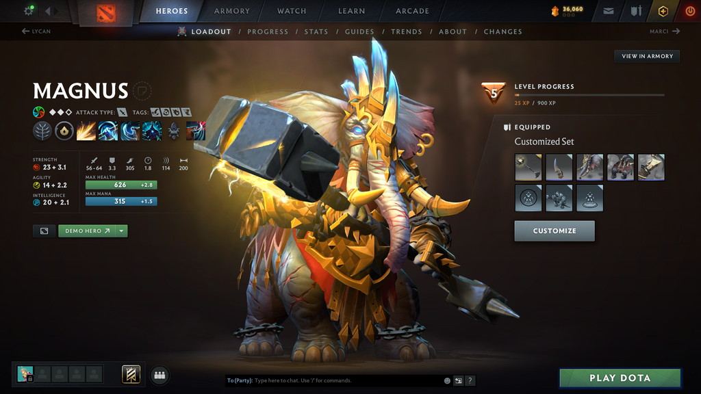 Dota 2 Immortal Account – 5855 MMR | 10,017 Behavior | 6,019 Communication | Vengeful Spirit Arcana + Pudge Persona | Mainpool | 2022