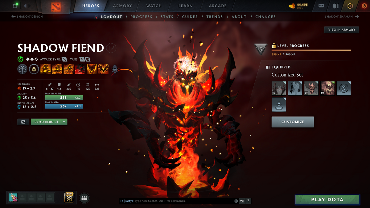 Dota 2 Divine 3 Account for Sale – 4891 MMR | 12,000 Behavior | Ogre Magi + Shadow Fiend Arcana | 10th Anniversary | Mainpool