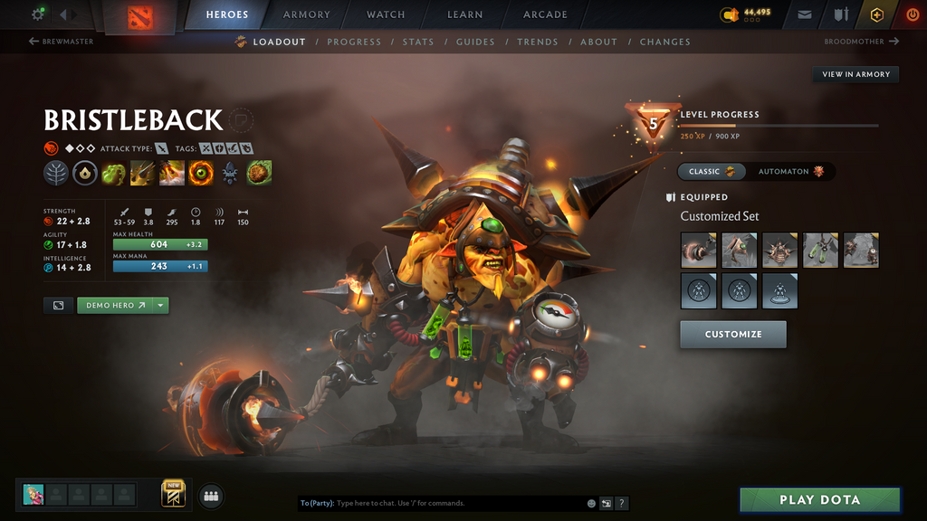 Dota 2 Divine 3 Account for Sale – 4891 MMR | 12,000 Behavior | Ogre Magi + Shadow Fiend Arcana | 10th Anniversary | Mainpool