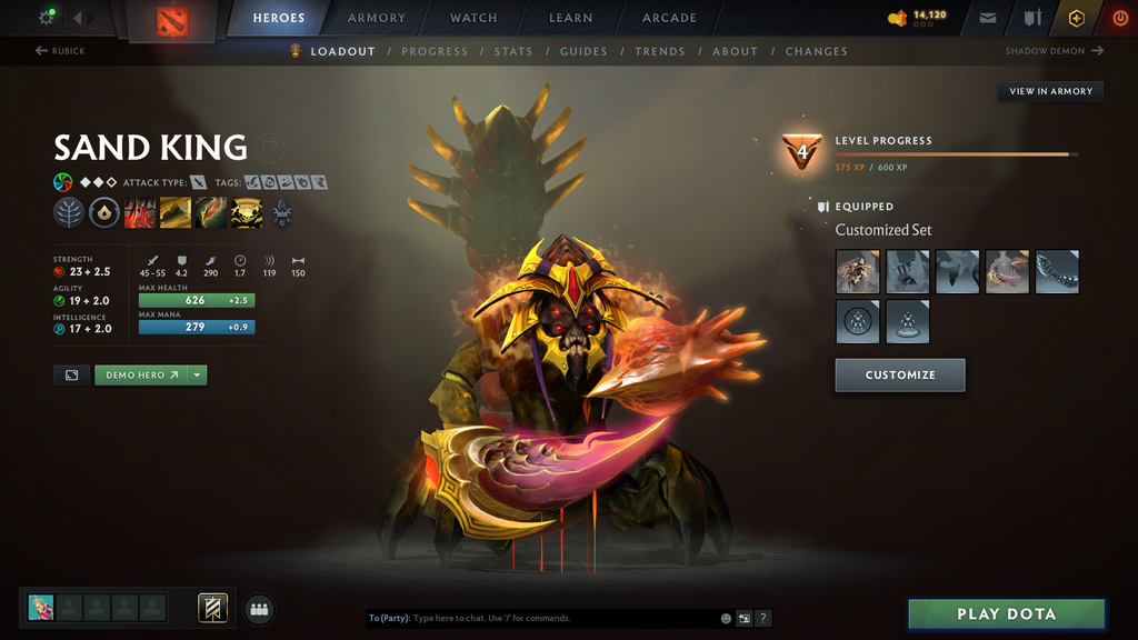 Dota 2 Archon 4 Account for Sale – 2819 MMR | 9,700 Behavior | Phantom Assassin Arcana | Trophy Level 37 | Many Immortals