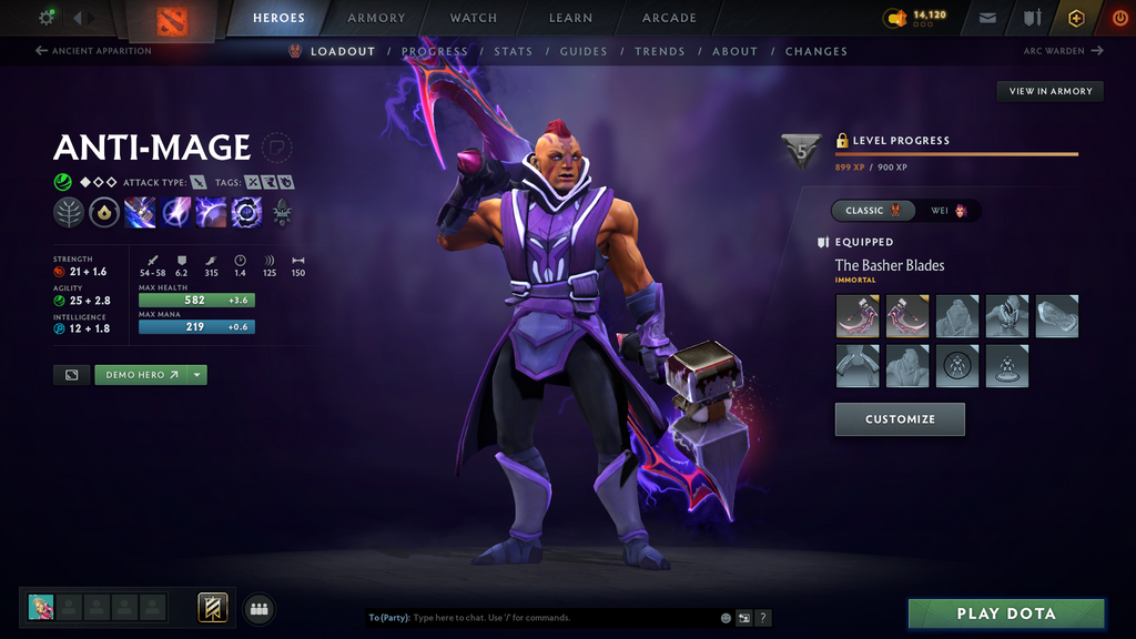 Dota 2 Archon 4 Account for Sale – 2819 MMR | 9,700 Behavior | Phantom Assassin Arcana | Trophy Level 37 | Many Immortals