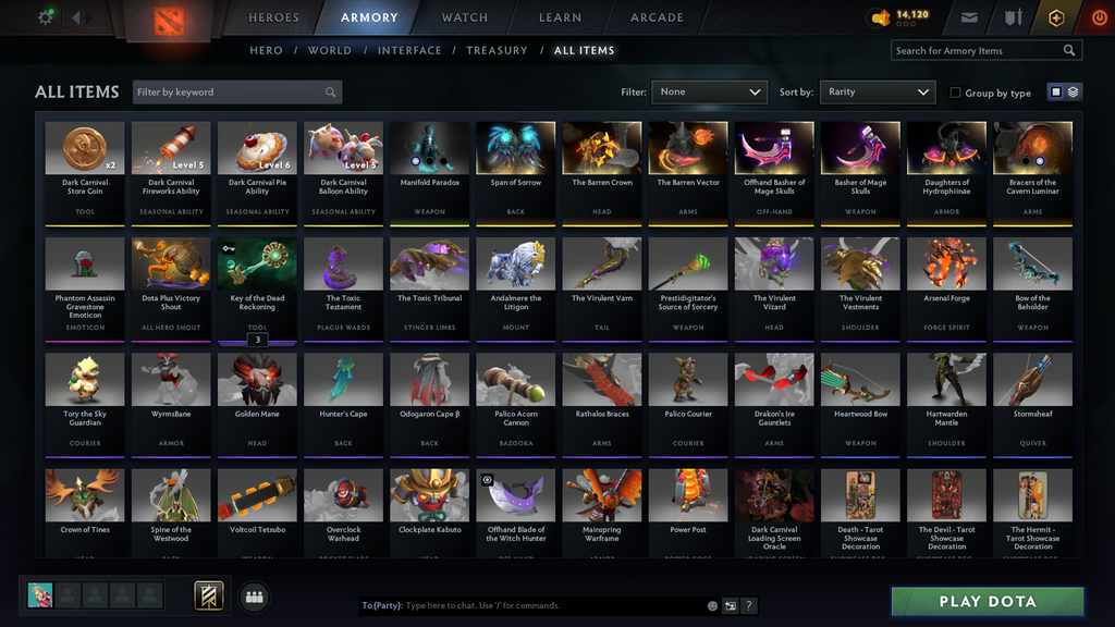 Dota 2 Archon 4 Account for Sale – 2819 MMR | 9,700 Behavior | Phantom Assassin Arcana | Trophy Level 37 | Many Immortals