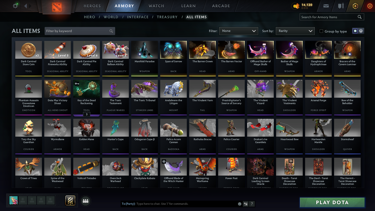 Dota 2 Archon 4 Account for Sale – 2819 MMR | 9,700 Behavior | Phantom Assassin Arcana | Trophy Level 37 | Many Immortals