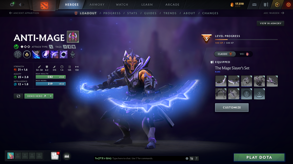 Dota 2 Legend 1 Account for Sale – 2977 MMR | 9,583 Behavior | Shadow Fiend Arcana | Pudge + Anti-Mage Persona | Ringmaster Announcer | Old Account