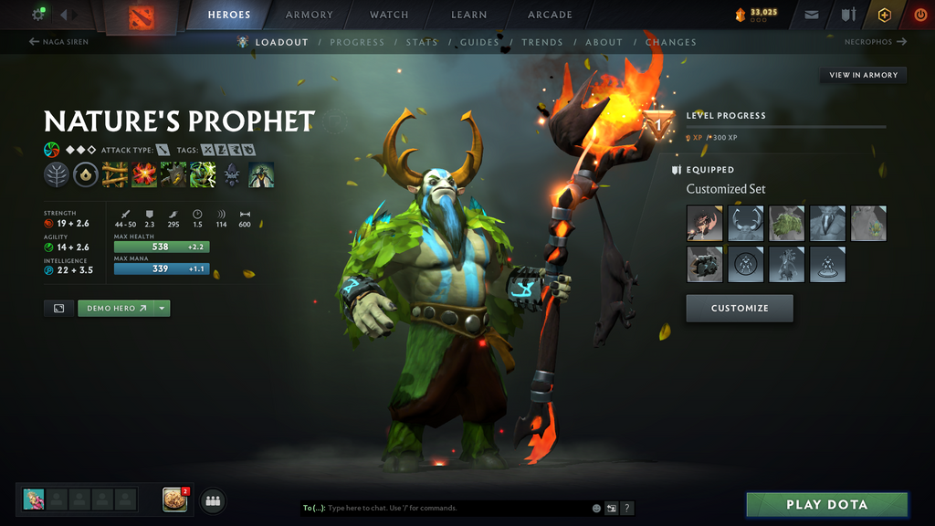 Dota 2 Archon 1 Account for Sale – 9,236 Behavior | Nature's Prophet & Templar Assassin Immortals | 4000+ Hours | 1800 Games | Trophy Level 47 | 2016 Mainpool Account