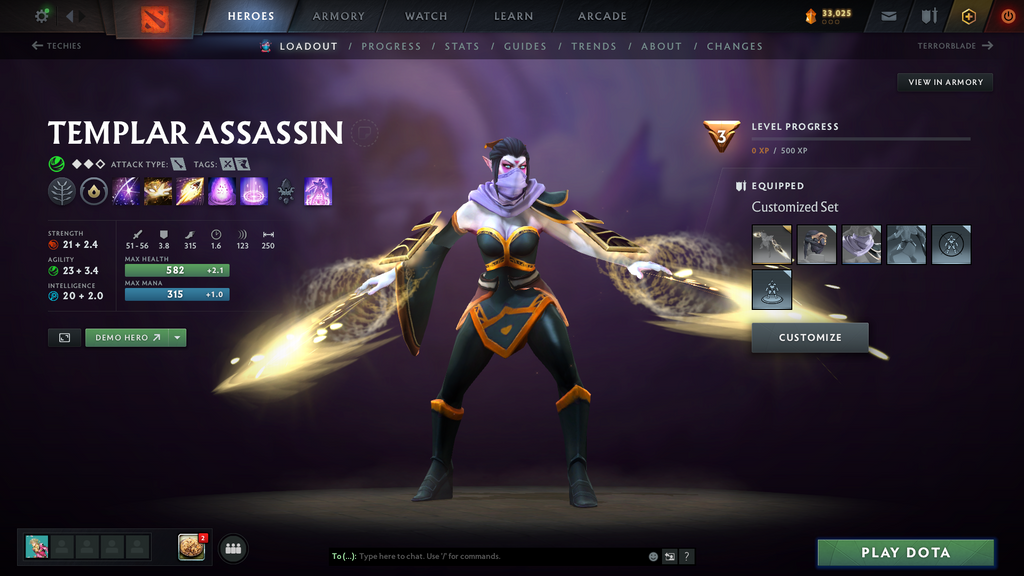 Dota 2 Archon 1 Account for Sale – 9,236 Behavior | Nature's Prophet & Templar Assassin Immortals | 4000+ Hours | 1800 Games | Trophy Level 47 | 2016 Mainpool Account