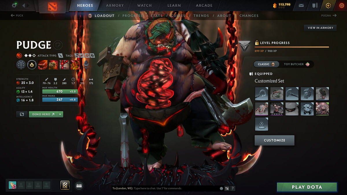 Dota 2 Divine 4 Account for Sale – 5253 MMR | 11,631 Behavior | Terrorblade, Pudge + Shadow Fiend Arcana | Mirana & Pudge Persona | Many Immortals | 10th Anniversary | Trophy Level 105 | Mainpool