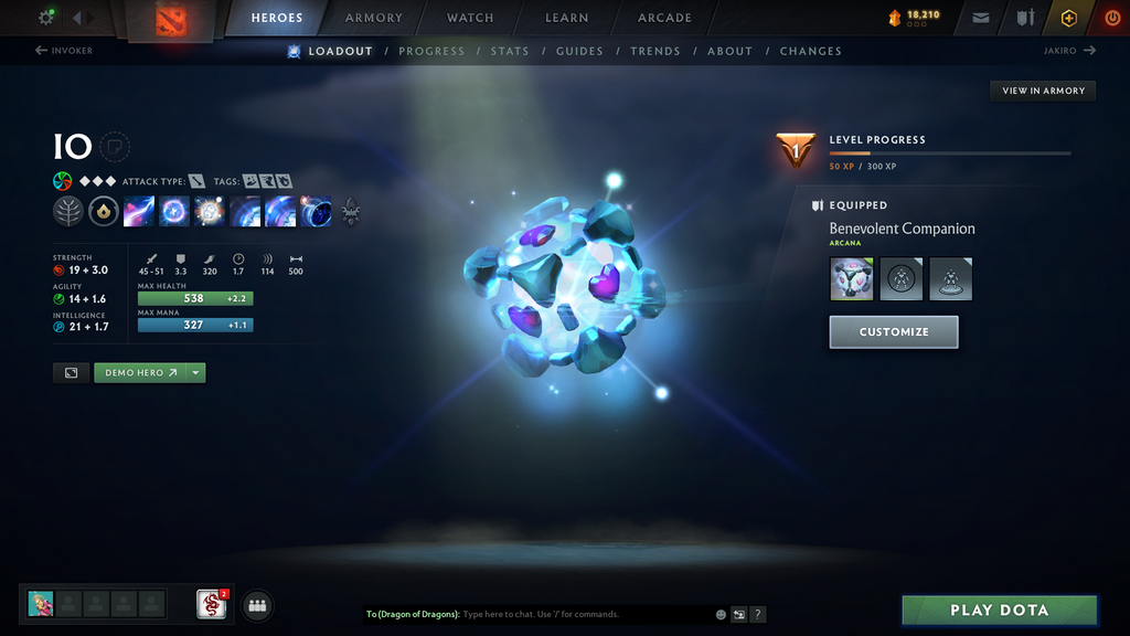 Dota 2 Battlepass TI7 & TI9 Account | Earthshaker, Io & Juggernaut Arcana | Axe, Tiny & Invoker Persona | Kunkka Shoulder | Immortals | Overgrown Empire Terrain | 18,210 Shards | Mainpool