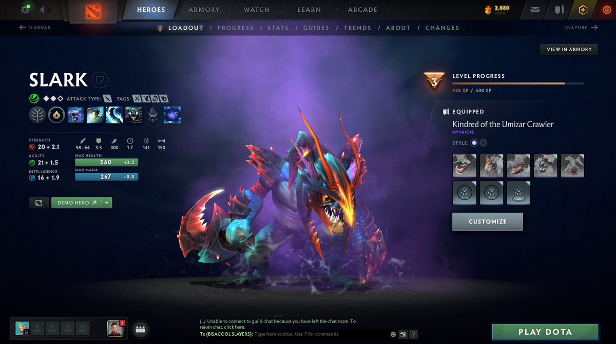 Dota 2 Crusader III Account | 1892 MMR | 7560 Behavior | Juggernaut Arcana | Many Immortals & Sets | Trophy Level 39 | 915 Hours | Mainpool