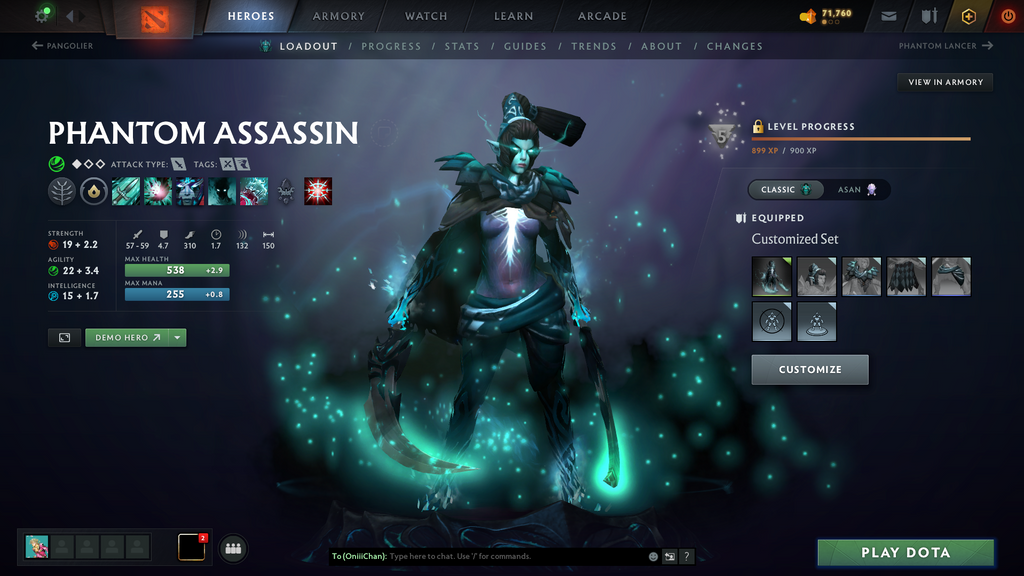 Dota 2 Archon V Account | 3041 MMR | 10271 Behavior | Phantom Assassin Arcana | Pudge Persona | Many Immortals | 71,760 Shards | Trophy Level 40 | Mainpool