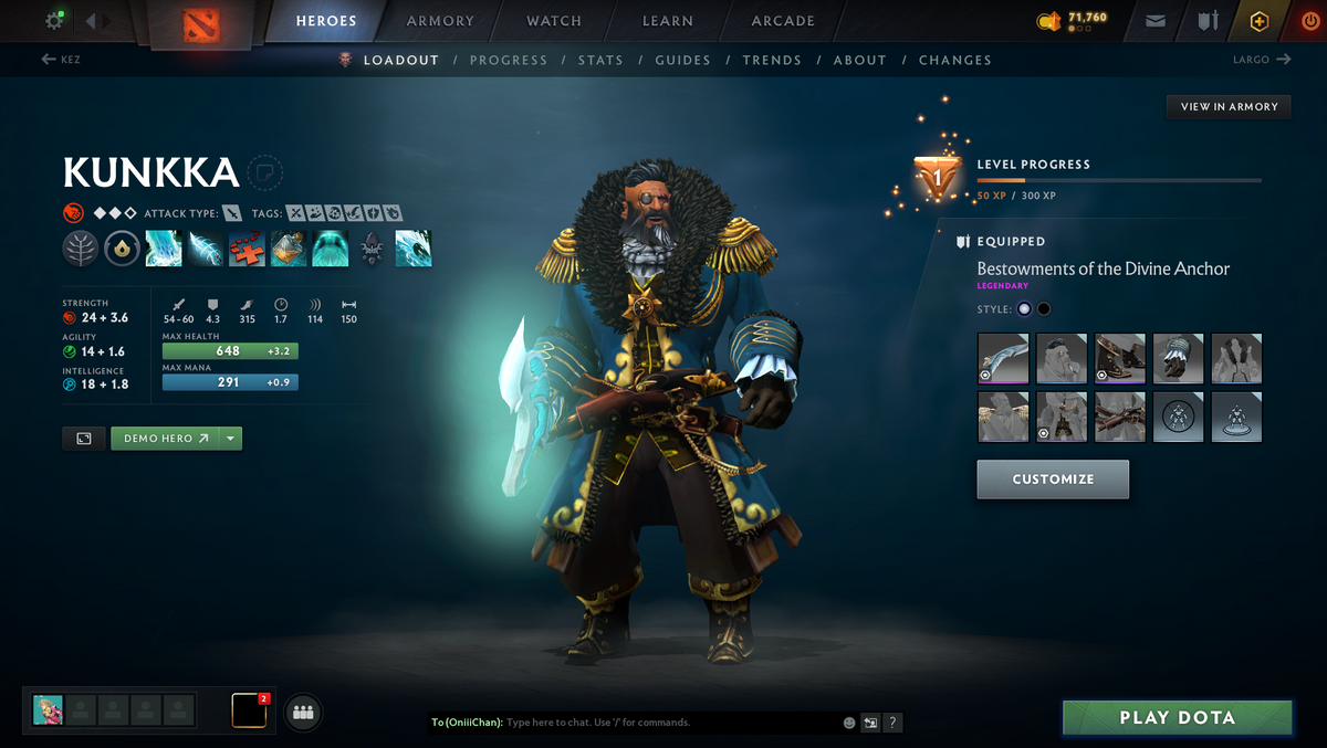 Dota 2 Archon V Account | 3041 MMR | 10271 Behavior | Phantom Assassin Arcana | Pudge Persona | Many Immortals | 71,760 Shards | Trophy Level 40 | Mainpool