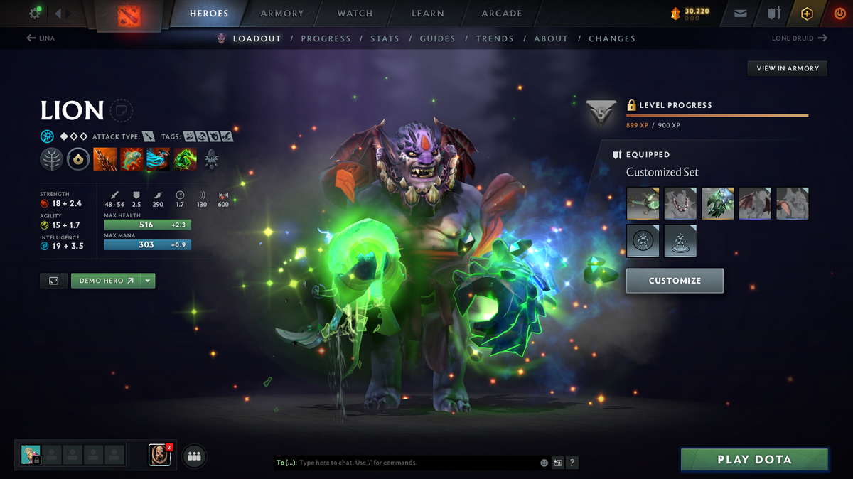 Dota 2 Ancient Account for Sale – TI6, TI7 & TI8 Battle Pass | Lina, Io & Vengeful Spirit Arcana | Kunkka Sword | Legion Commander Wings | TI7, TI8, TI9 Caches | 11,470 Behavior