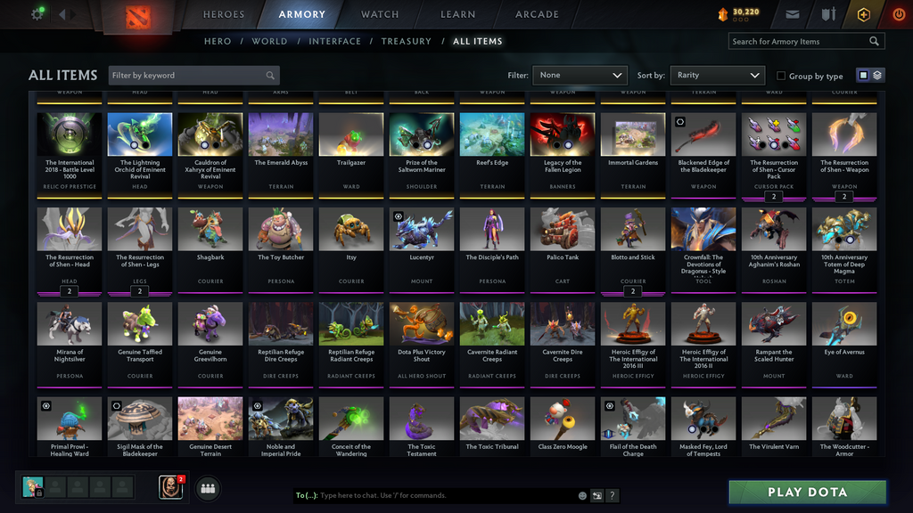 Dota 2 Ancient Account for Sale – TI6, TI7 & TI8 Battle Pass | Lina, Io & Vengeful Spirit Arcana | Kunkka Sword | Legion Commander Wings | TI7, TI8, TI9 Caches | 11,470 Behavior
