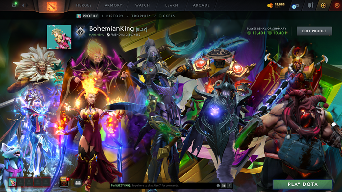 Dota 2 Legend Account for Sale – TI11 Battle Pass | 6 Arcanas: Faceless Void, Razor, Crystal Maiden, Lina, Pudge, Legion Commander | 5 Personas | Many Immortals | 10,401 Behavior | Mainpool